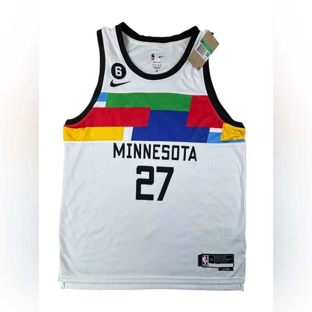 NWT | Nike | City Edition Minnesota Timberwolves Rudy Gobert Jersey | XL/52