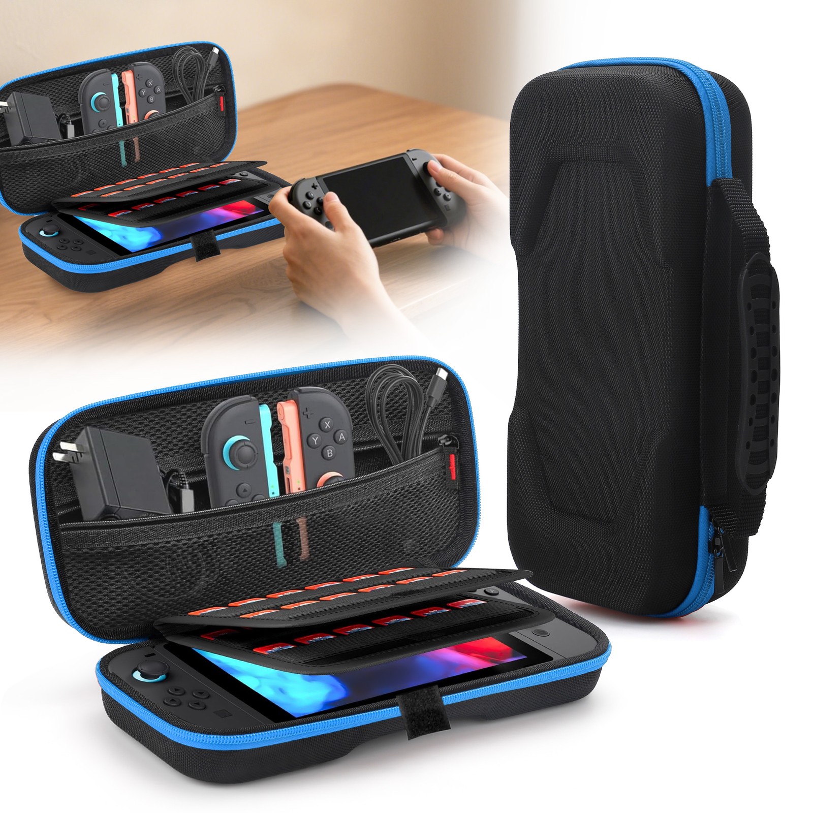 Carrying Case for Nintendo Switch 2 (2025) Hard Shell Portable Travel Bag Cover