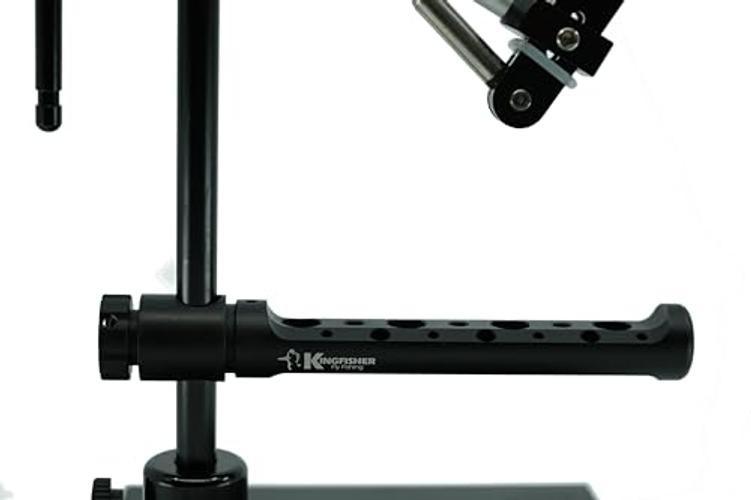 Stem Mounted Fly Tying Vise Tool Holder Matte Black