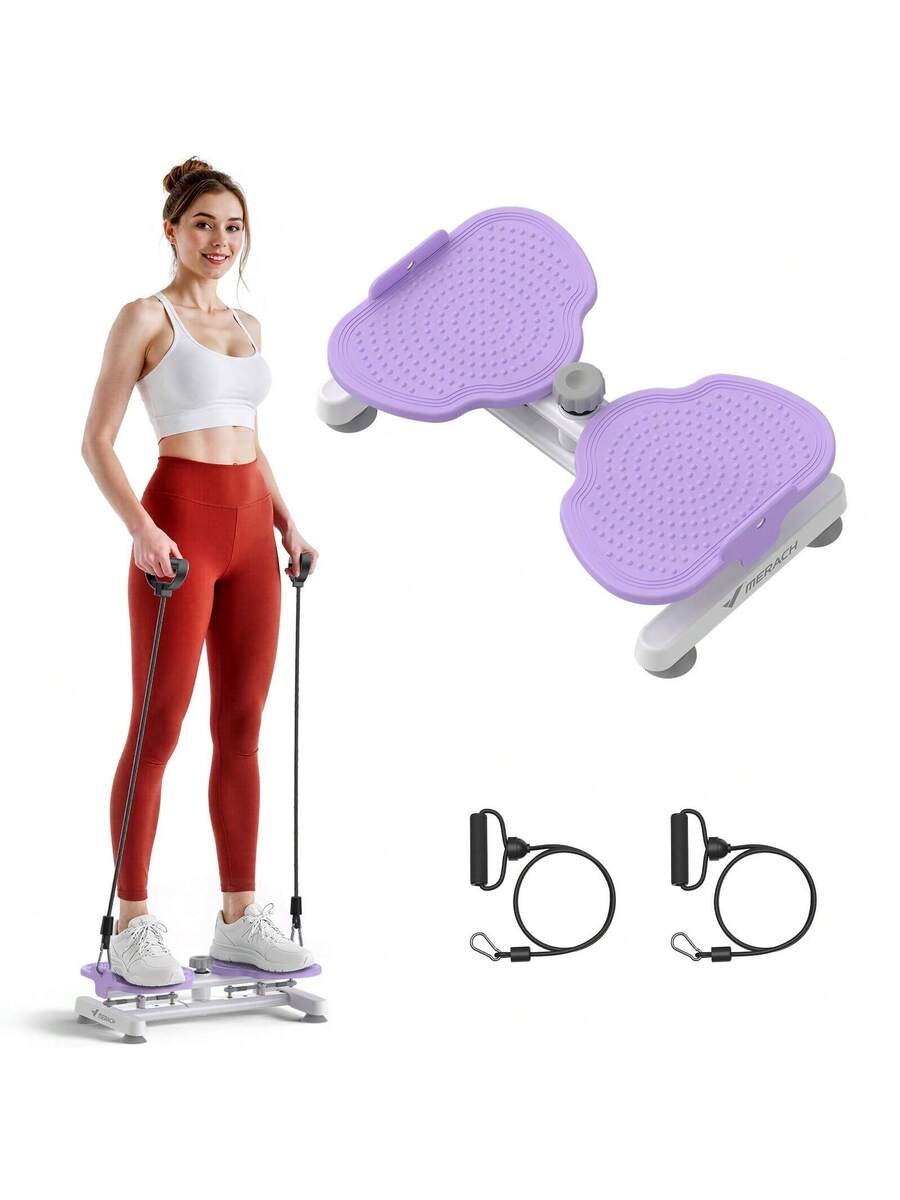 Waist twisting abdominal muscle trainer, weight capacity 300 lbs.