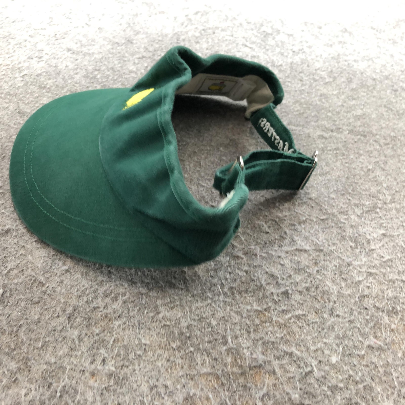 Masters Hat Visor Strap Back Mens One Size Green Golf American Needle Augusta