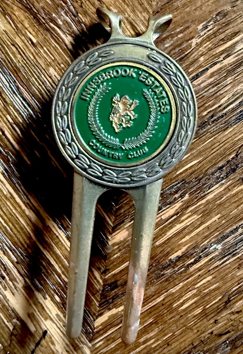 Vintage Innsbrook Estates Country Club Golf Divot