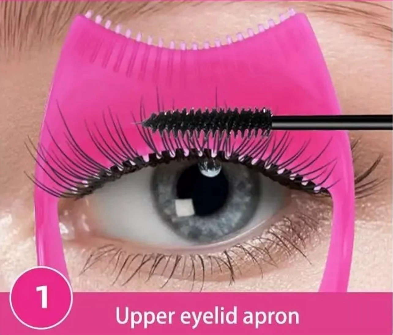 3 IN 1 Mascara Shield Guards 3 PC Eyelash Applicator Tool NEW IN PACKAGE