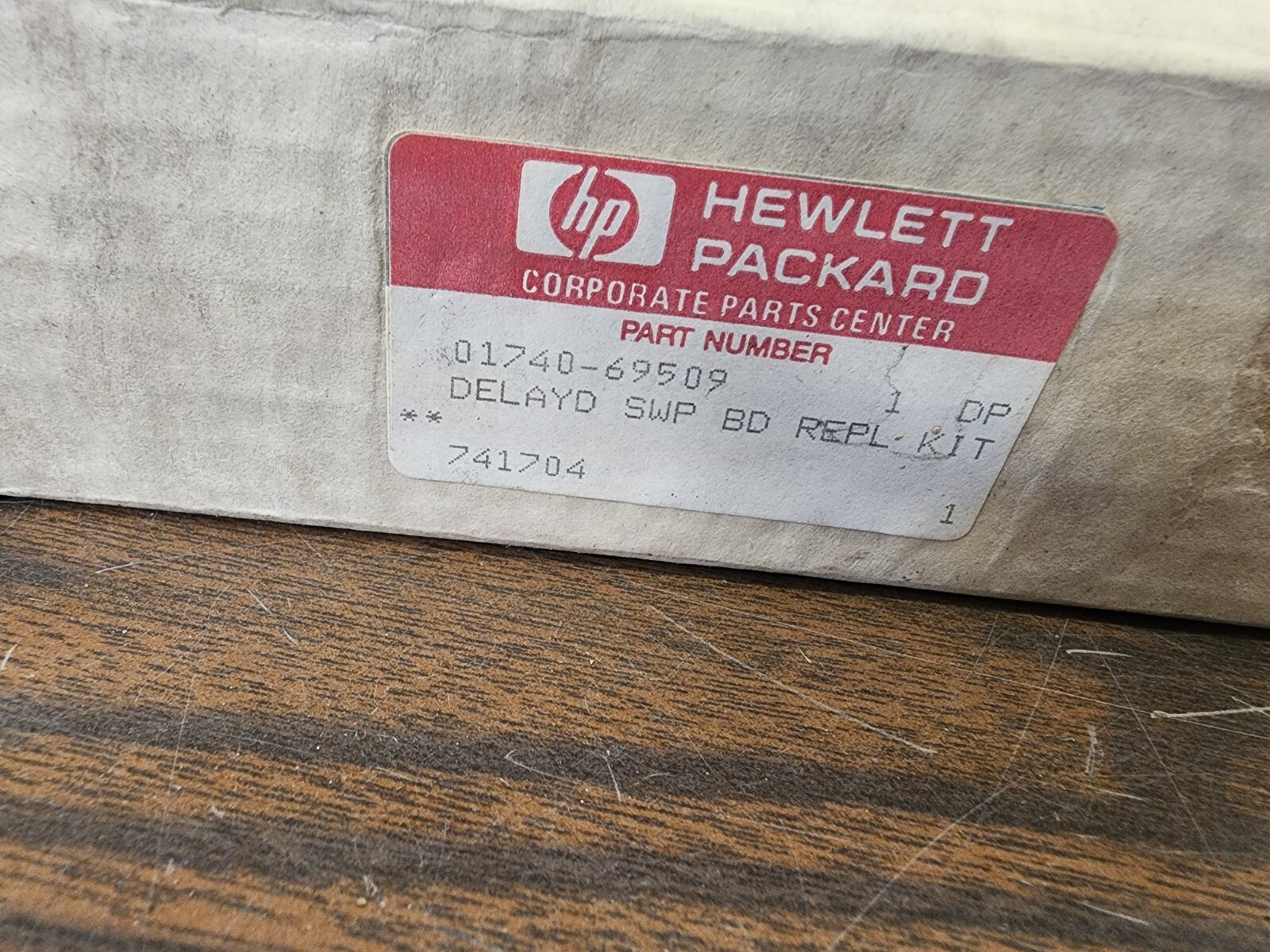 HP 01740-69509 DELAYED SWP BD Repl Kit 741704