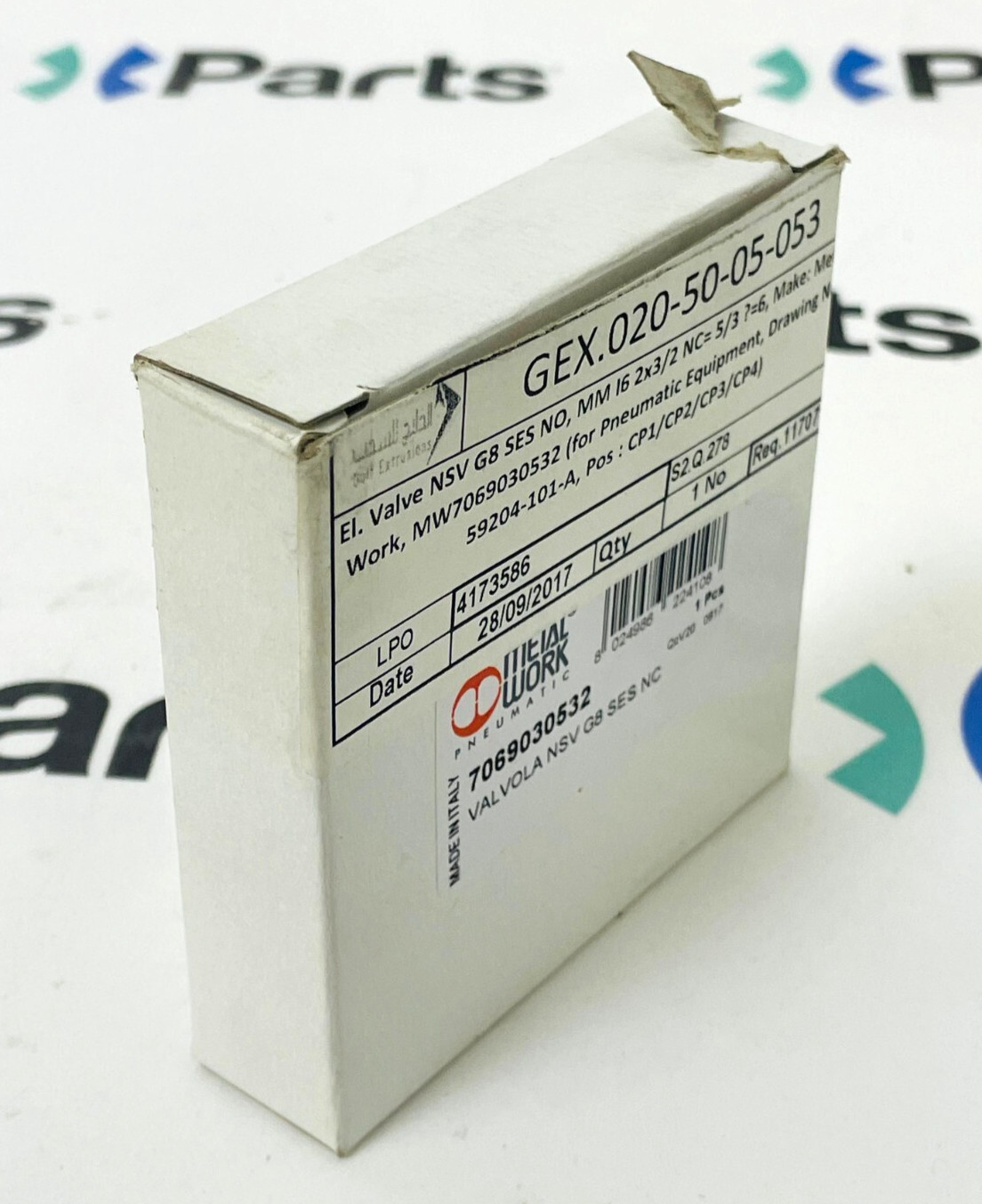 METAL WORK 7069030532 Solenoid Valve