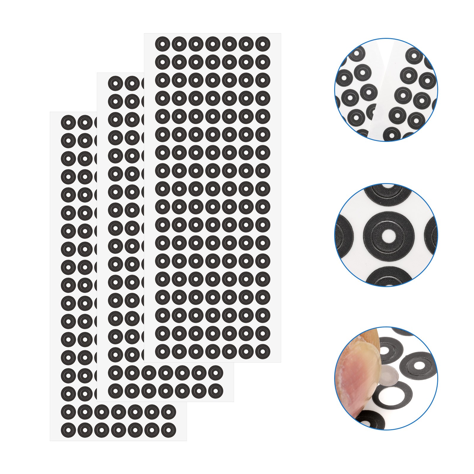 1750Pcs 3D Scanner Markers 1.5mm for 3D Scanner, 3D Tracking Dots