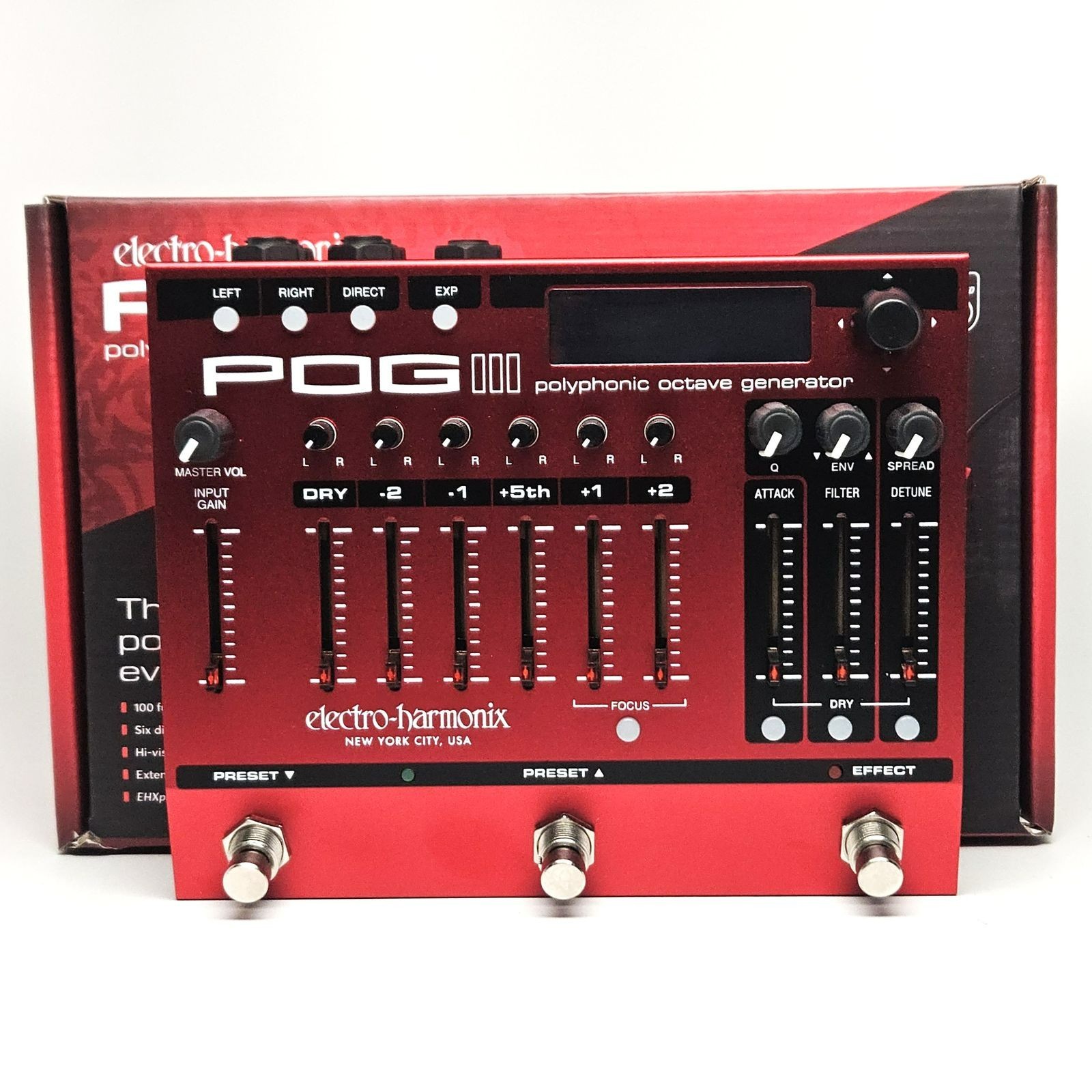 Electro-Harmonix POG3, MINT Condition with Box, Power Supply & Paperwork!