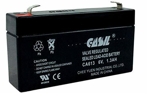 Casil 6v 1.3ah Sealed Lead Acid Alarm Battery Backup