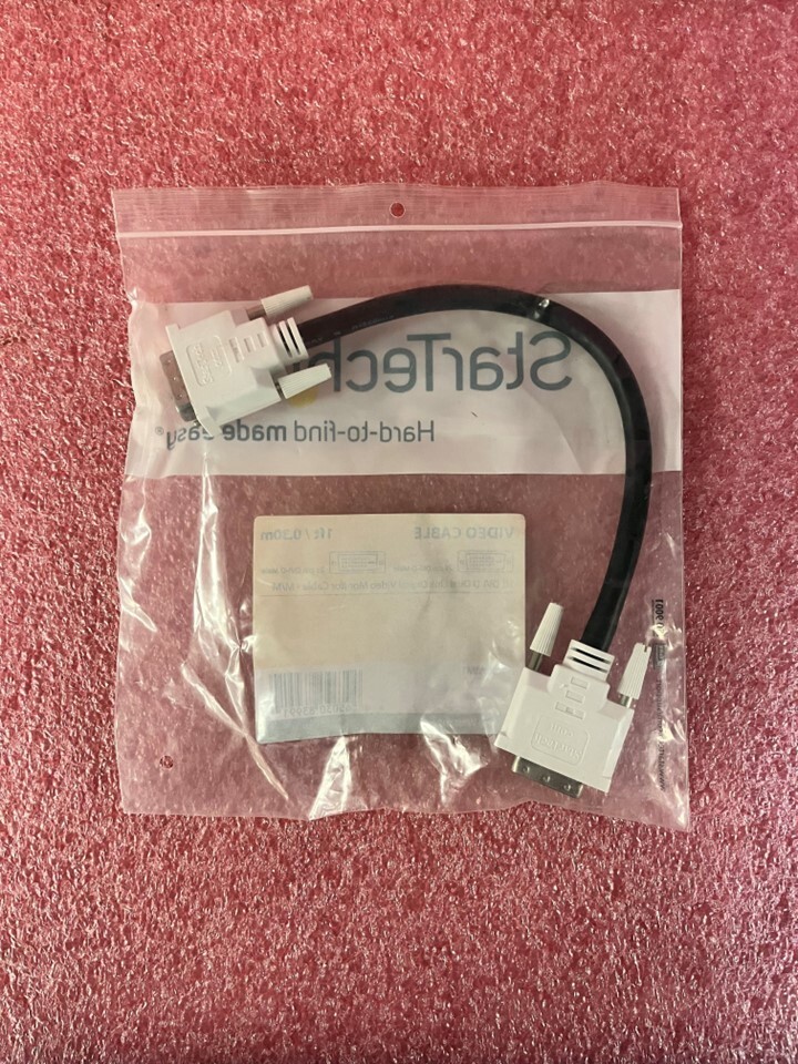 *NEW* StarTech.com DVI-D Dual Link 1 ft. DVIDDMM1