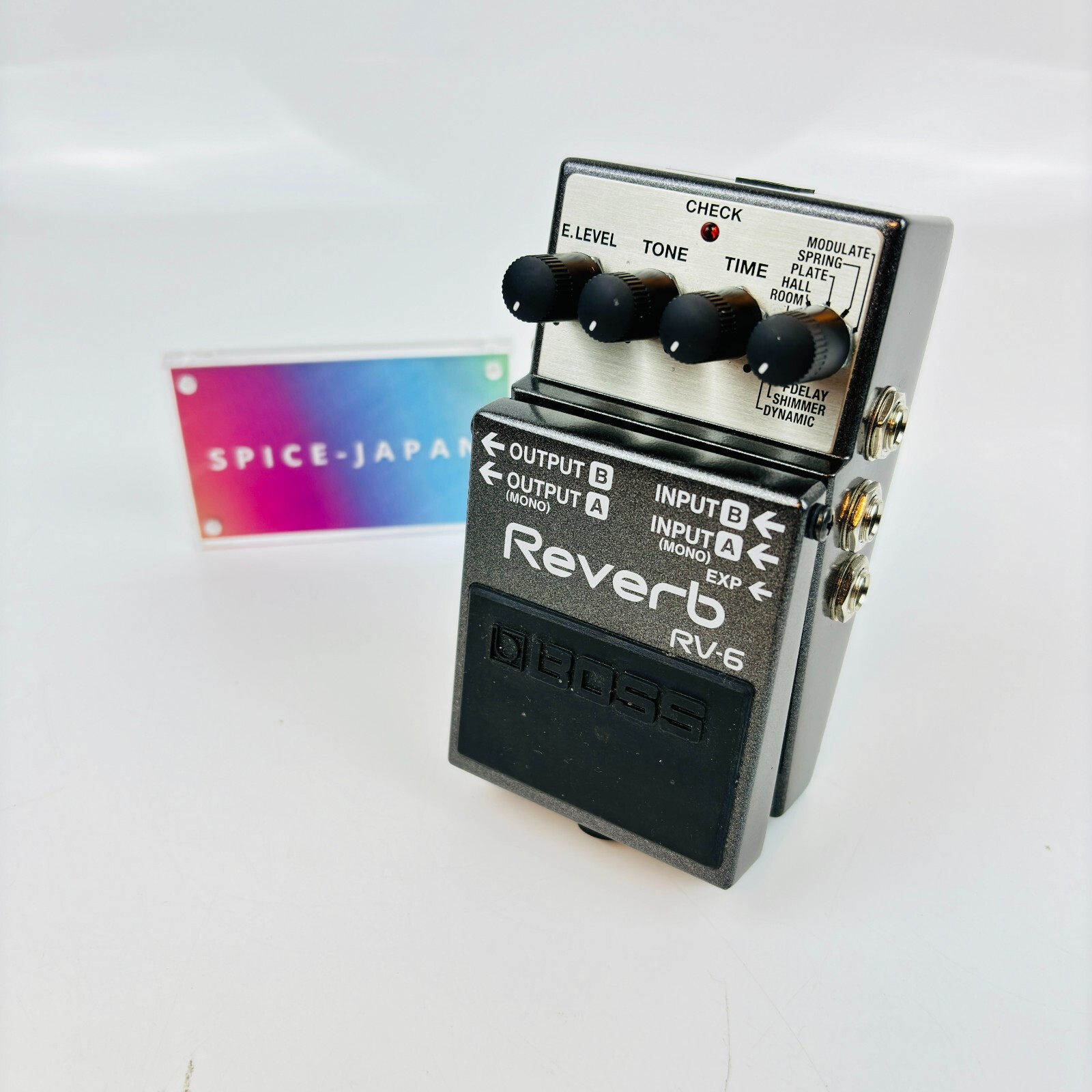 Boss RV-6 Digital Delay/Reverb Guitar Effects Pedal Tested Japan