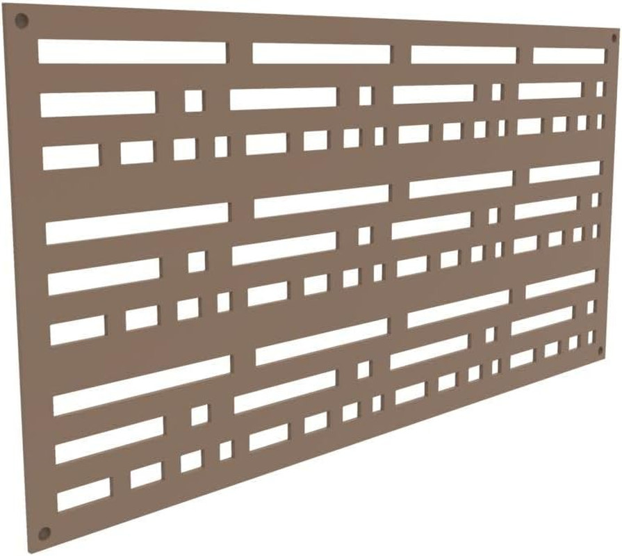 2'X4' Morse Decorative Screen, Saddle