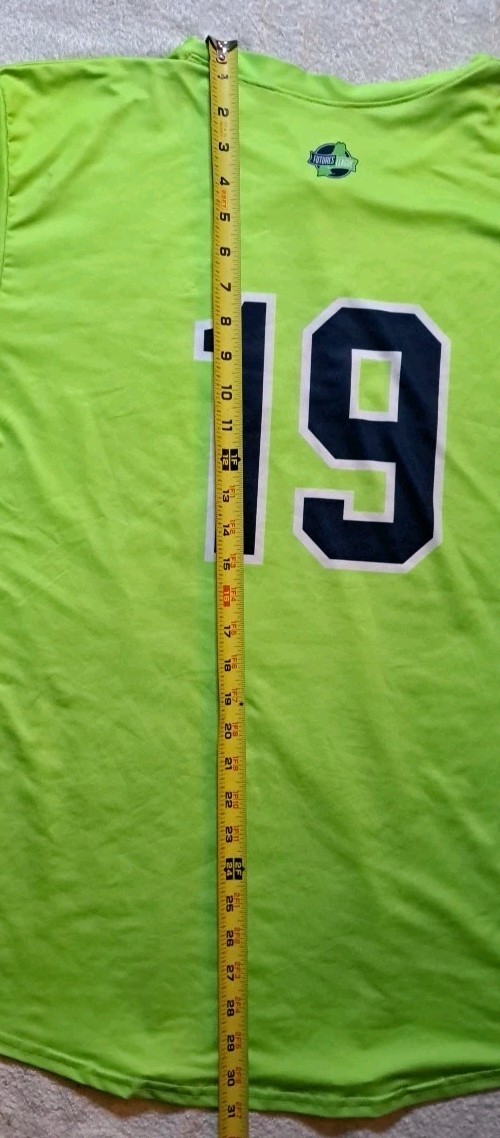 Worcester Bravehearts Team Jersey OT Sports Friday Night Brights Team Issued Lar
