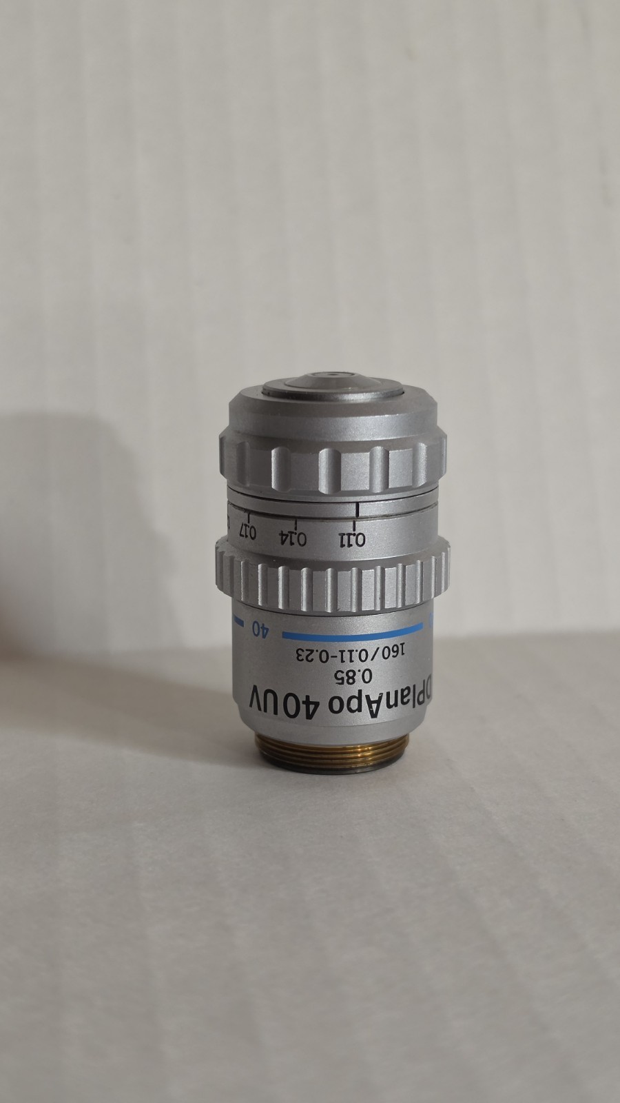 Olympus Microscope Objective DPlanApo 40UV 40x Dry 160/0.11-0.23