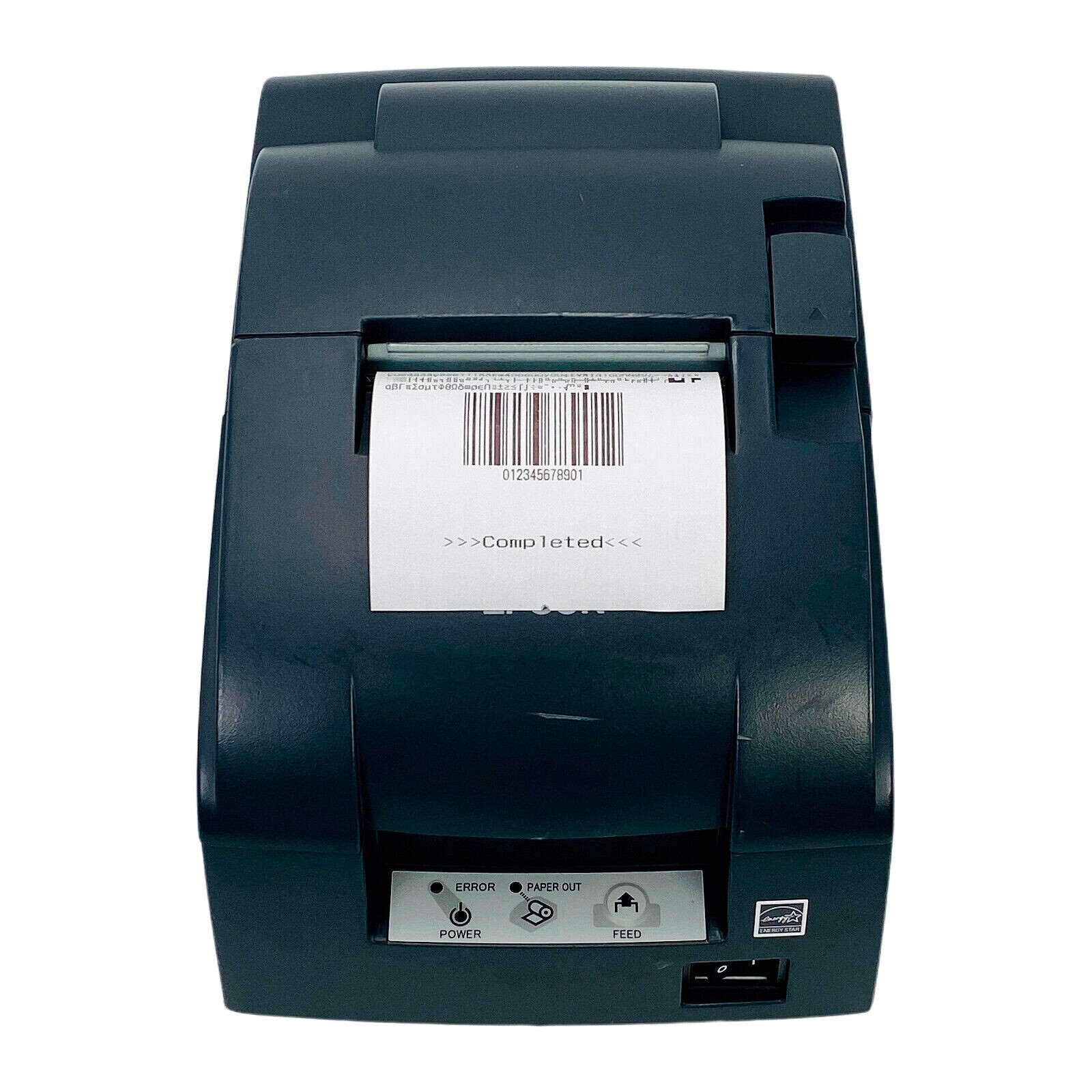 Epson TM-U220B Dot Matrix POS Receipt Kitchen Bar Printer Serial No AC Adapter