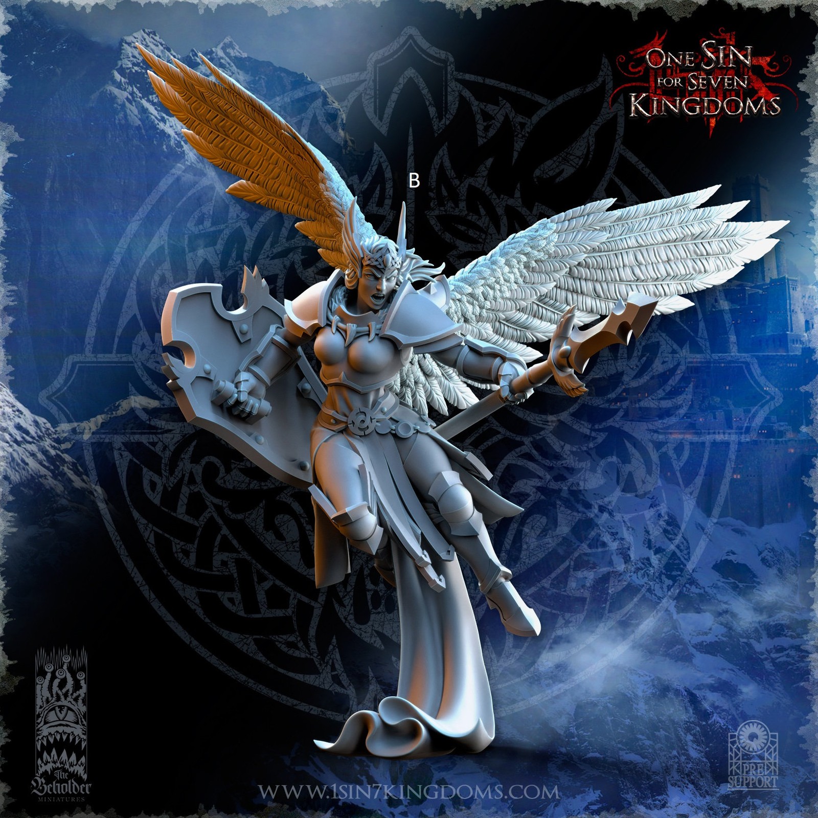 Storm Wolves Valkyrie Eternals | The Beholder Miniatures