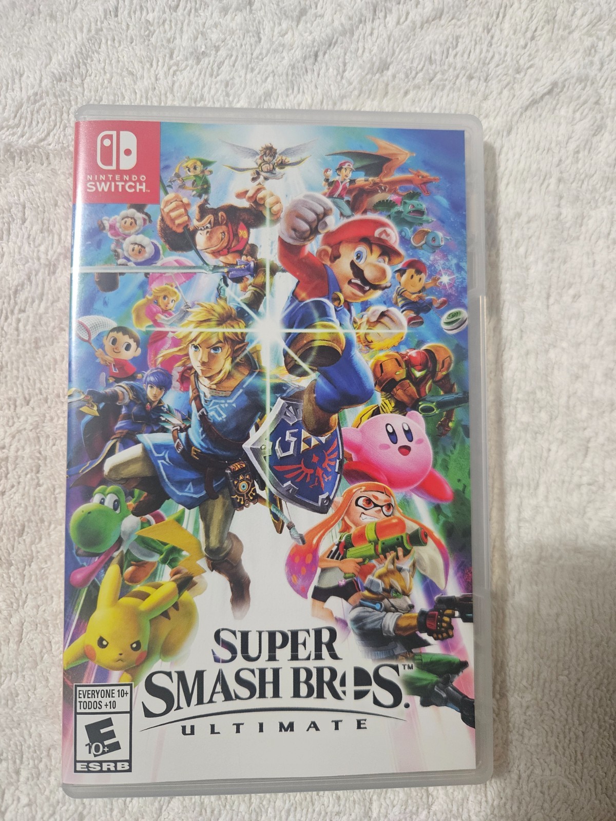 super smash bros case