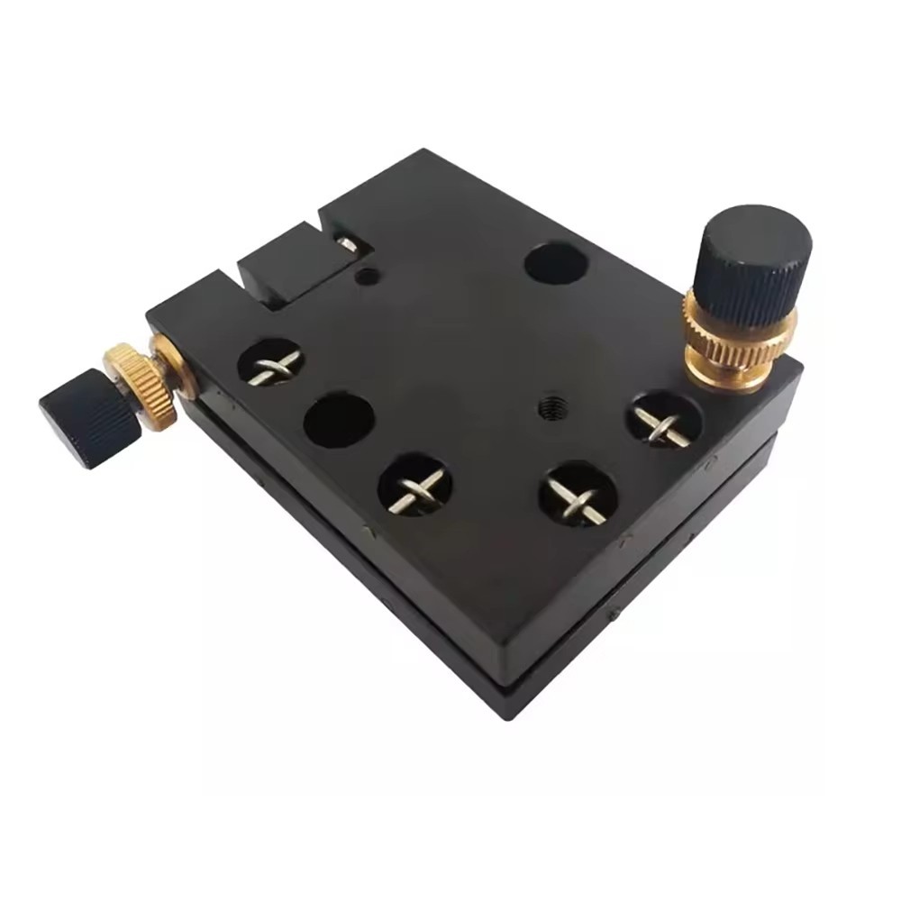 New Manual Dual-Axis Precision Tilting Stage with Pitch & Rotation Adjustment