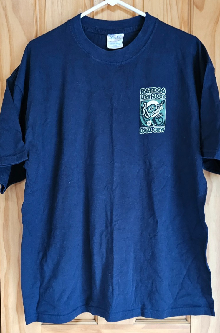 Grateful Dead/Rat Dog/Bob Weir 2002 Crew T-Shirt -New & Official XL