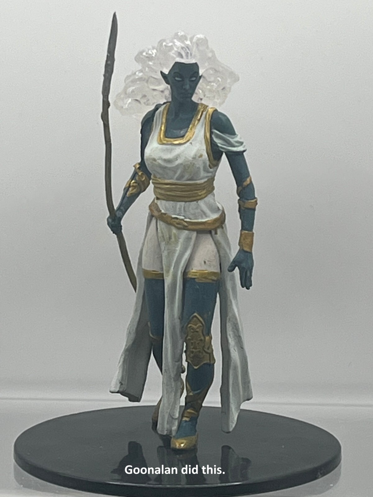 D&D Pathfinder Mini Legendary Adventures 32a Cloud Giant Spear UC HUGE