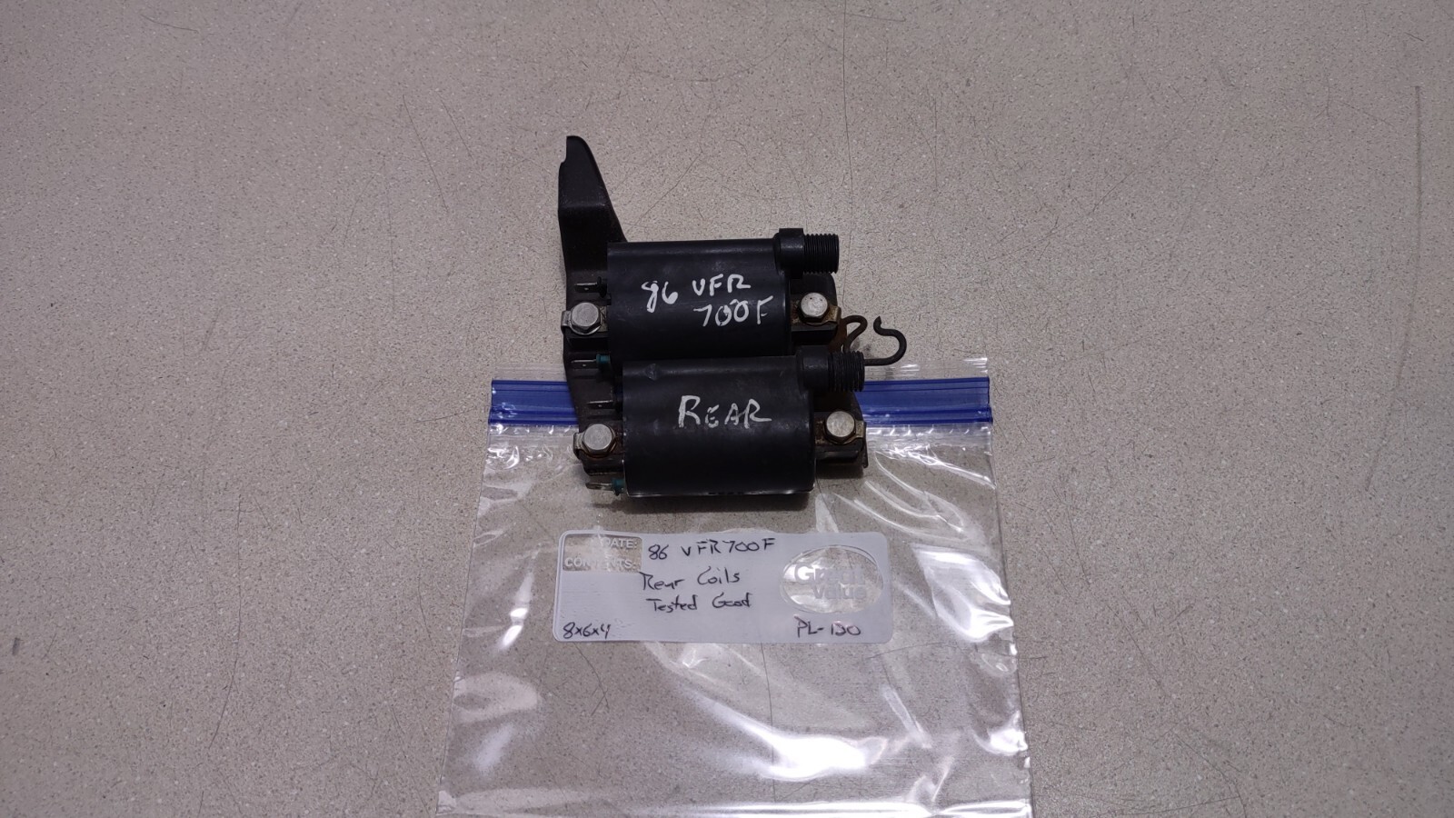 1987 Honda Interceptor VFR700f Rear Ignition Coils #PL-120
