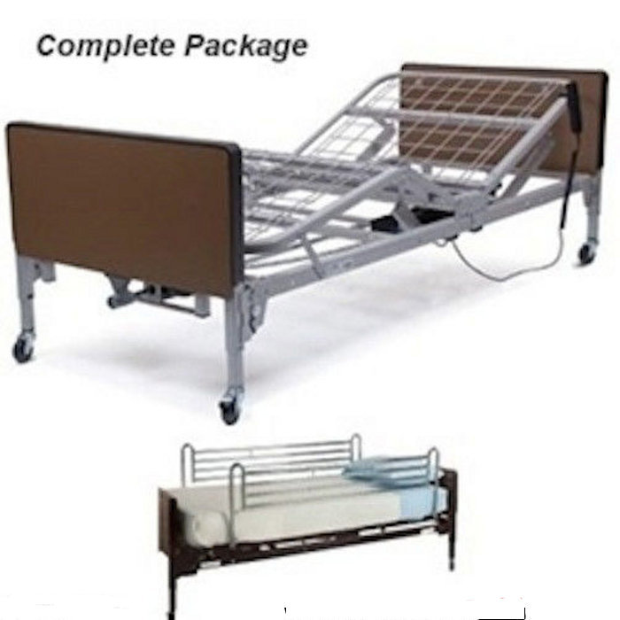 NEW Lumex Patriot Full Electric/Low Hospital Bed Foam Mattress *Complete Pkg*