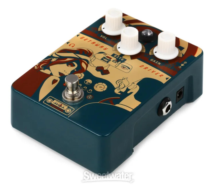 Orange Getaway Driver Overdrive Pedal