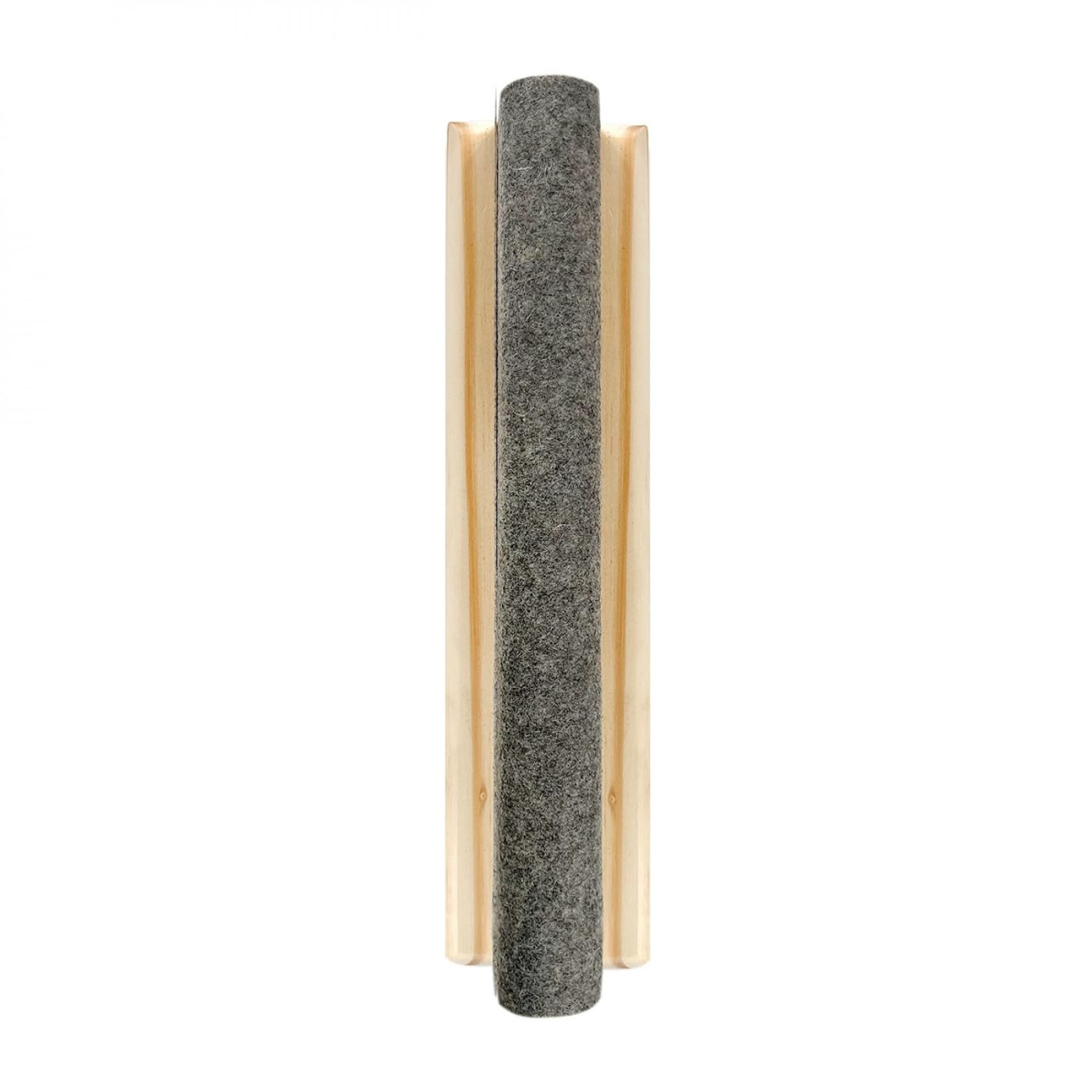 Gypsy Quilter 12" Pressing Bar & Clapper - Wool Covered, Wood Base