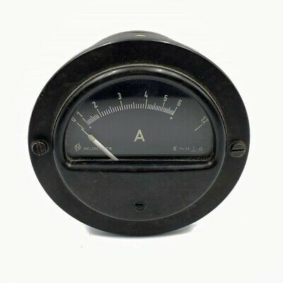 0-12A AC PANEL METER AMPERE METER NEUBERGER