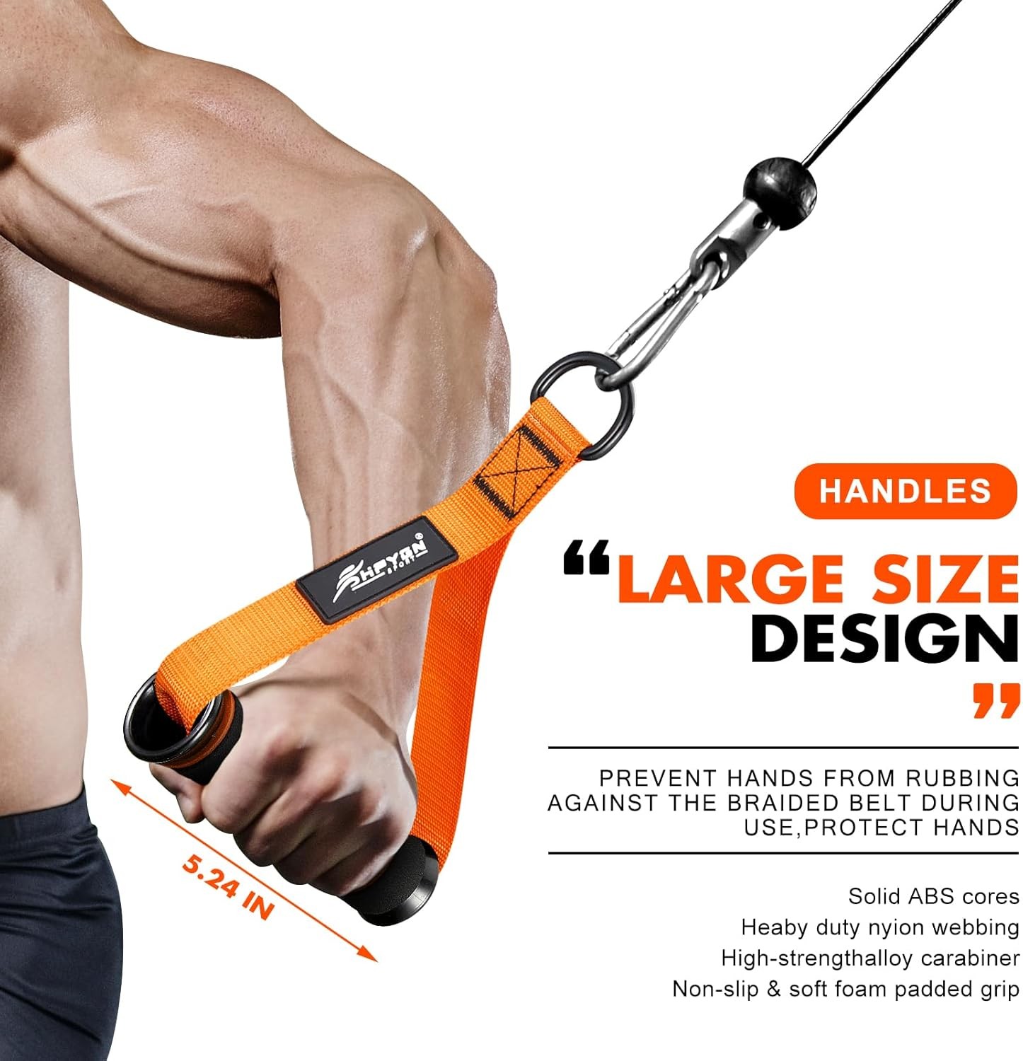 HPYGN Multicolor Fitness Exercise Replacement Handle