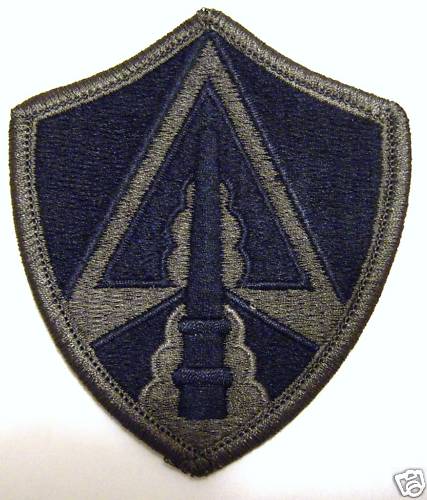 ARMY SPACE COMMAND SUBDUED PATCH :MD10-1