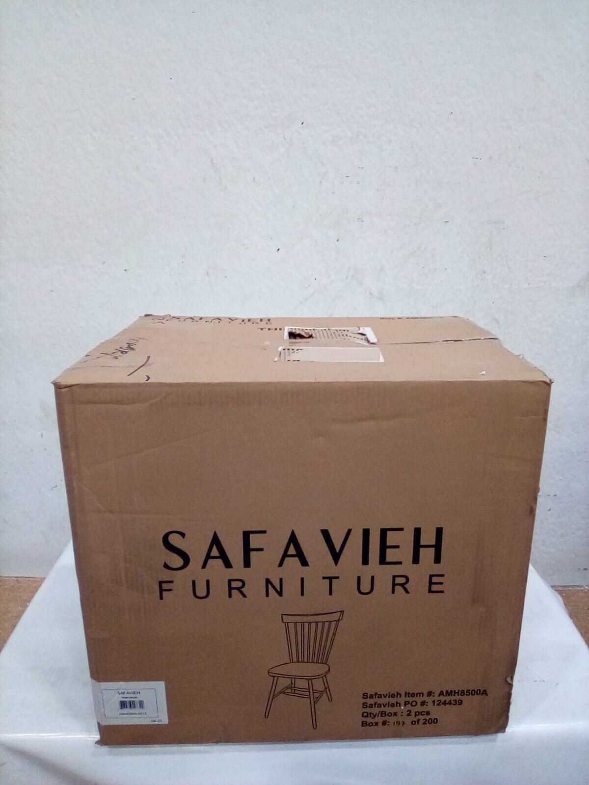 Safavieh PARKER SPINDEL SIDE CHAIR, Reduced Price 2172728216 AMH8500A