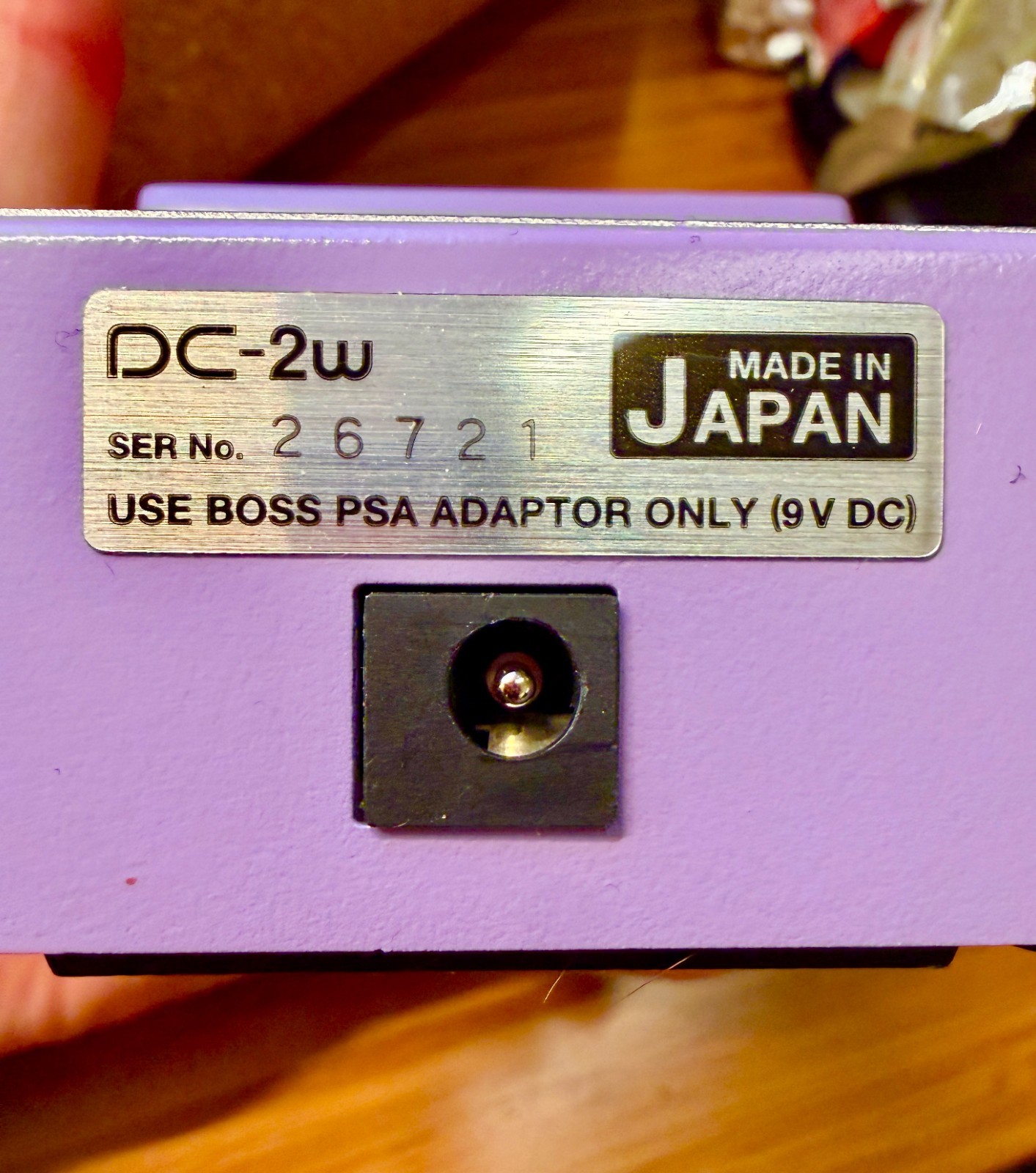 Boss DC-2W Dimension C Guitar Chorus Pedal w/ Patch Cable