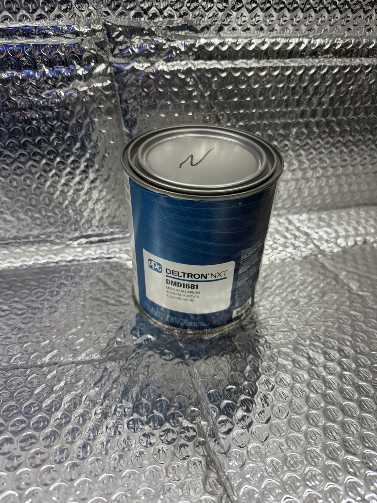 Dmd1681 PPG Refinish Deltron 1 Quart Medium Aluminum