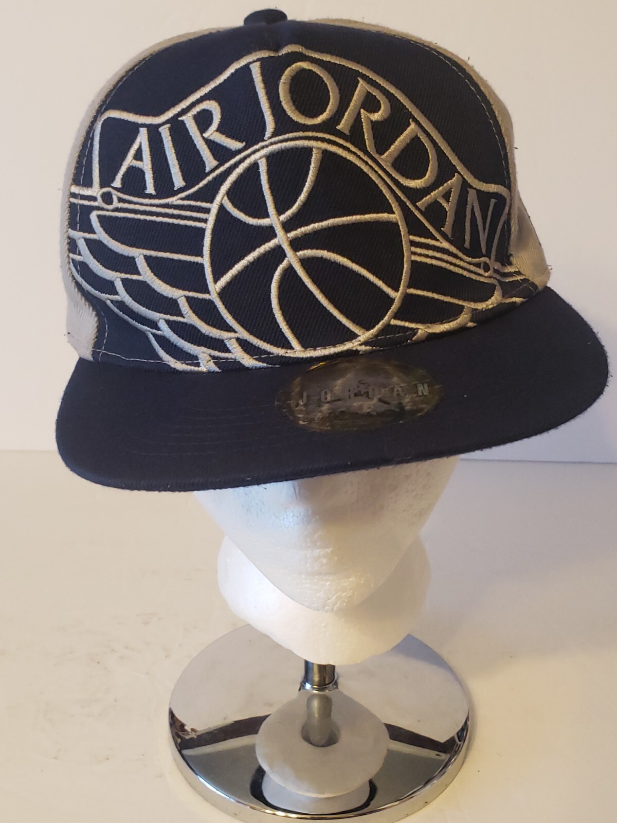 Youth AIR JORDAN JUMPMAN SNAPBACK Dark Blue Adjustable Hat Cap