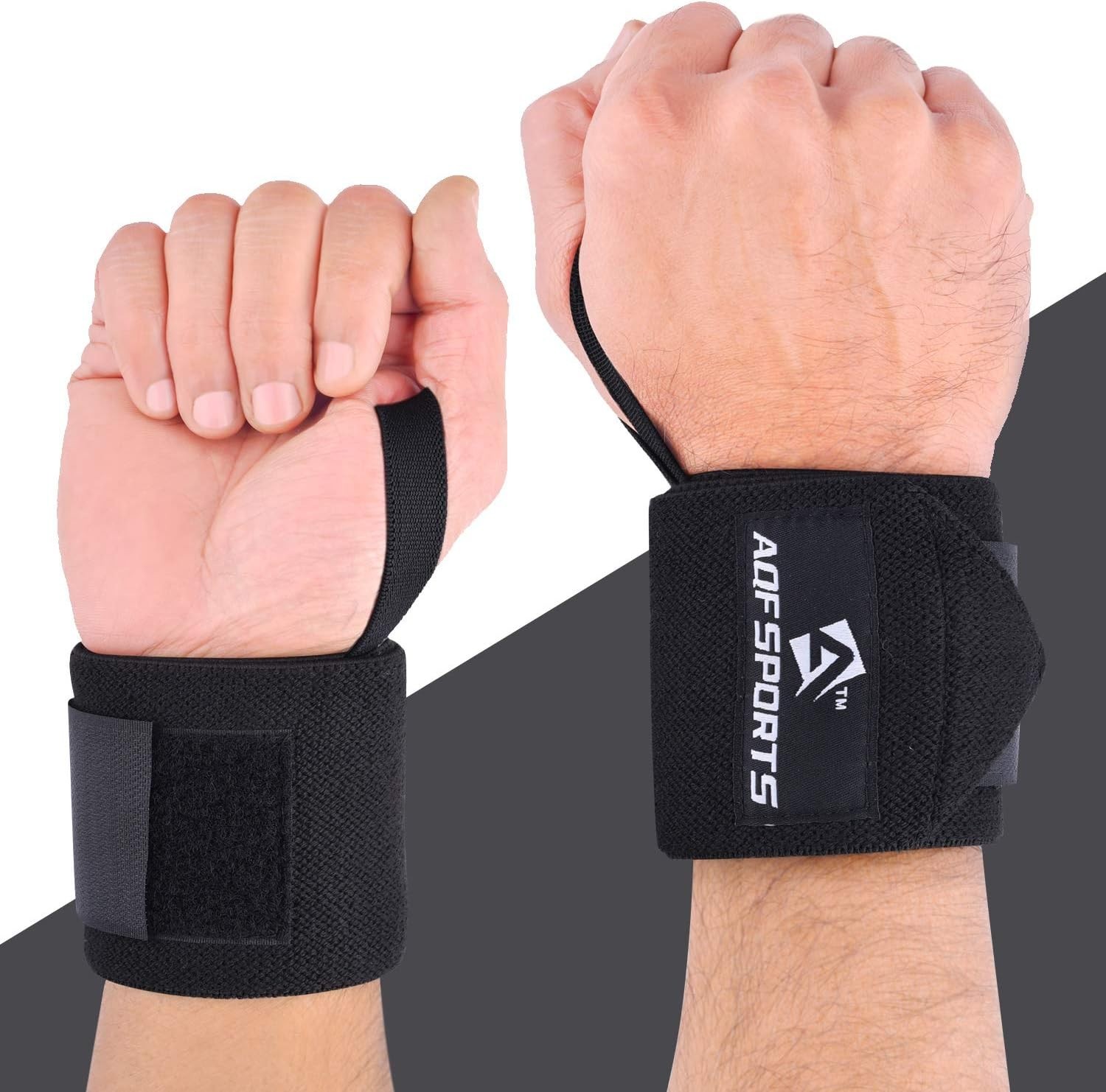 Performance-Enhancing 18" Gym Wrist Support for Powerlifting & Bodybuilding