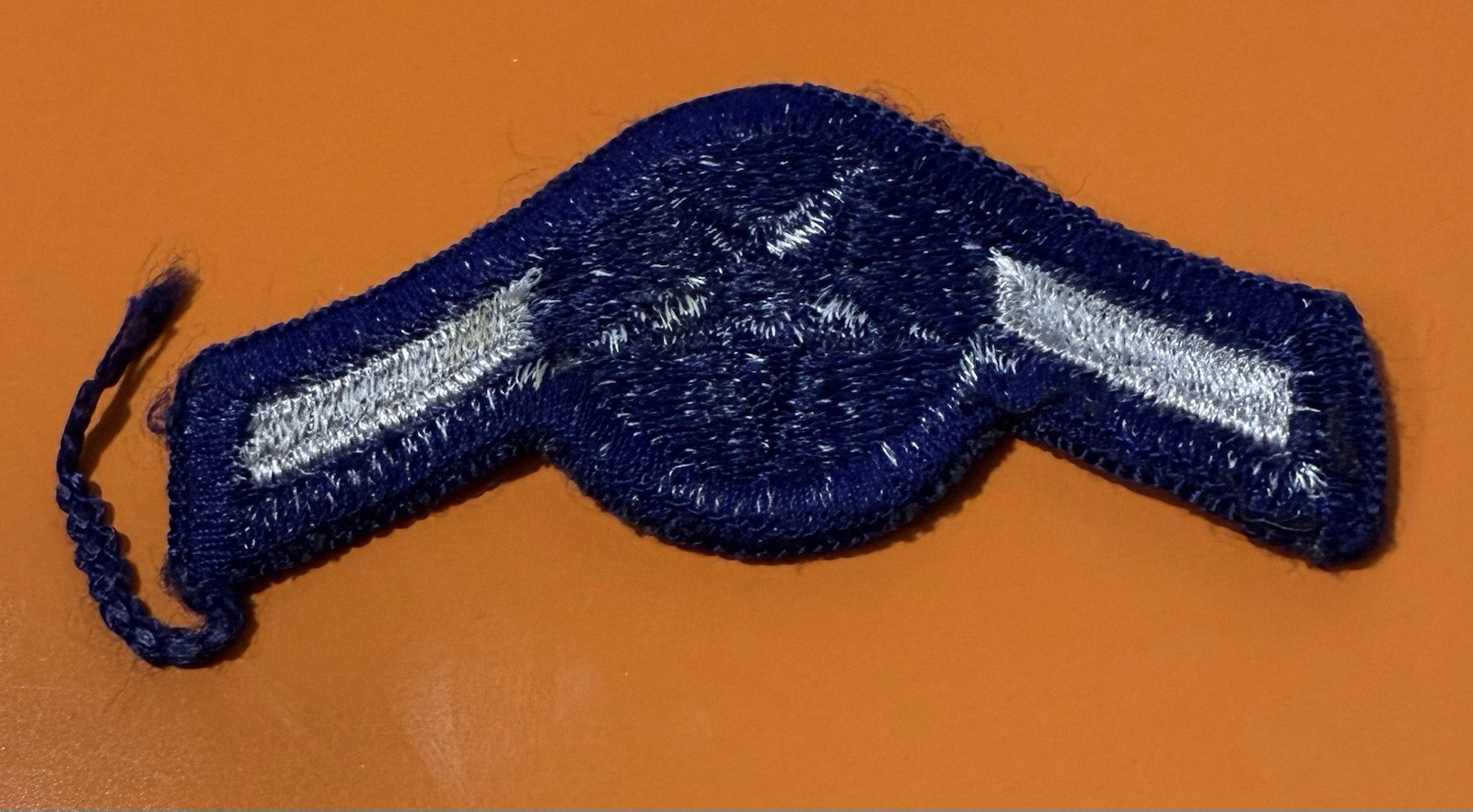 US Air Force Airman Single Stripe Chevron Patch Dark Blue Star ...083