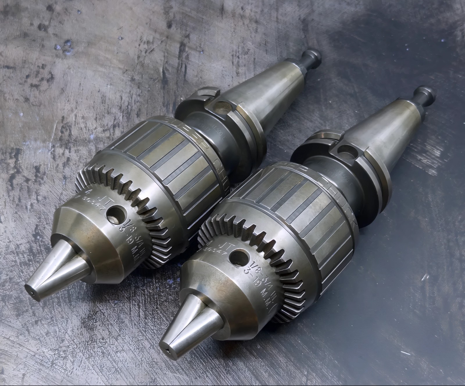 JACOBS 18N SUPER CHUCK DRILL CHUCK - CAT40 TAPER SHANK