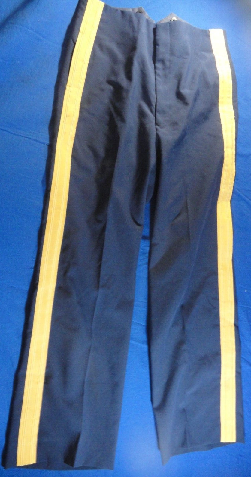 USGI ASU DRESS PANTS GOLD STRIPE BRAID ARMY NCO OFFICER SUSPENDER 30.5X29