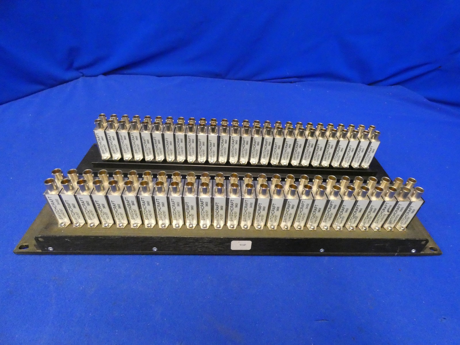 Switchcraft 2x26 VJHD75T HD-SDI 1RU Video Patchbay (will pass 3G signal) QTY 2