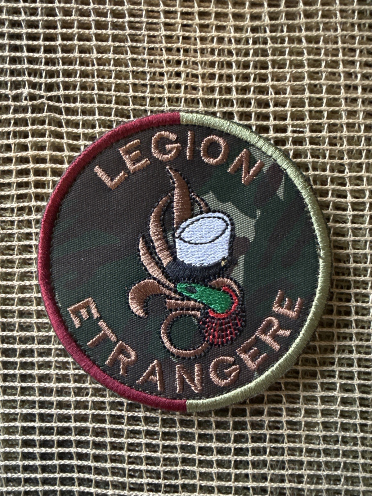 French Foreign Legion  Legion Etrangere Camo Patch