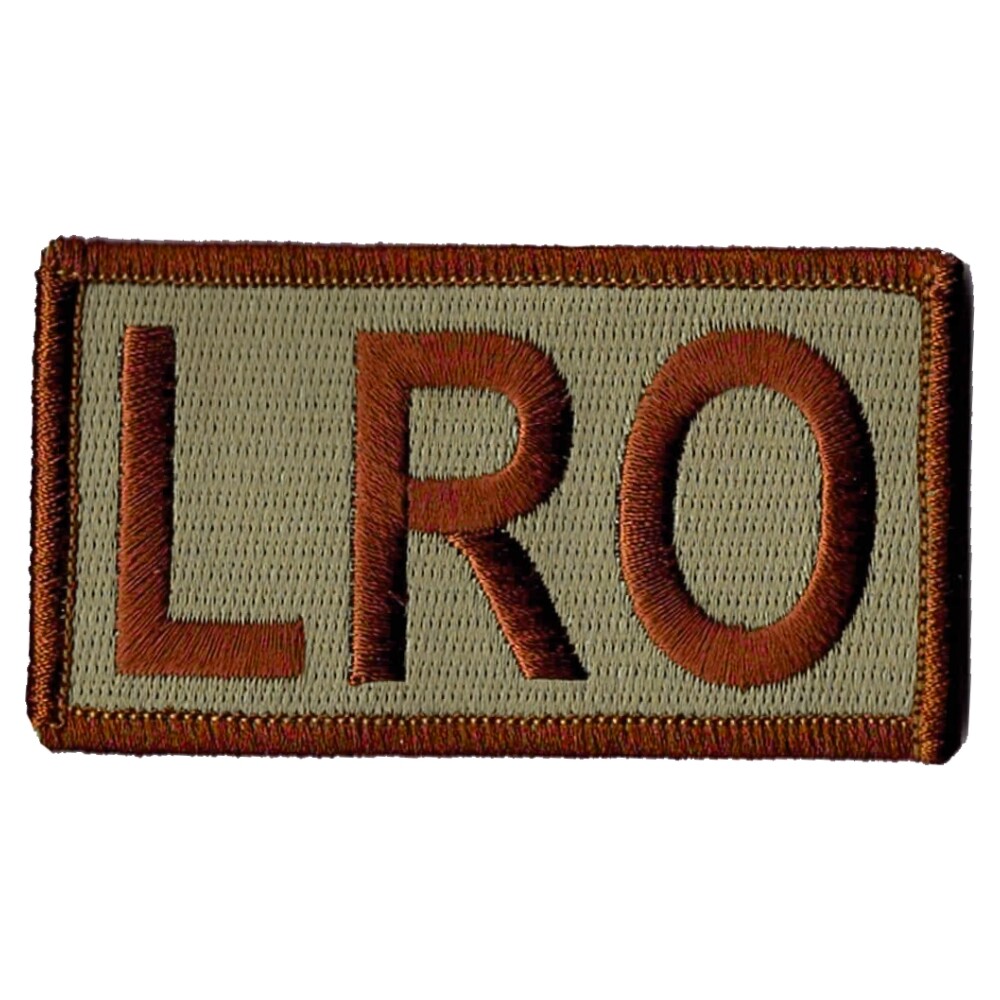 LRO Duty Identifier Tab / USAF OCP Air Force Patch
