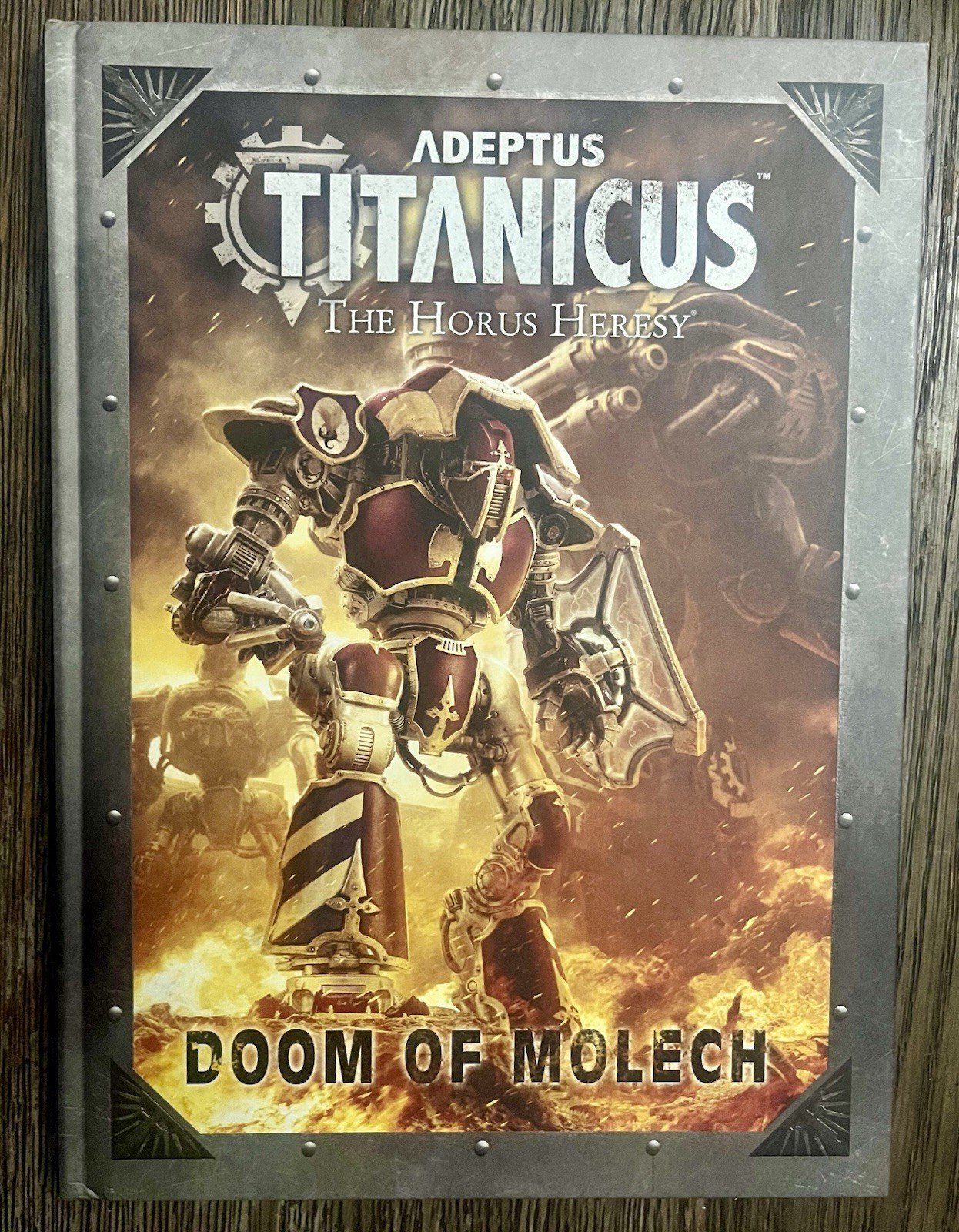 Warhammer 40k Adeptus Titanicus The Horus Heresy Doom of Molech Codex Book Titan