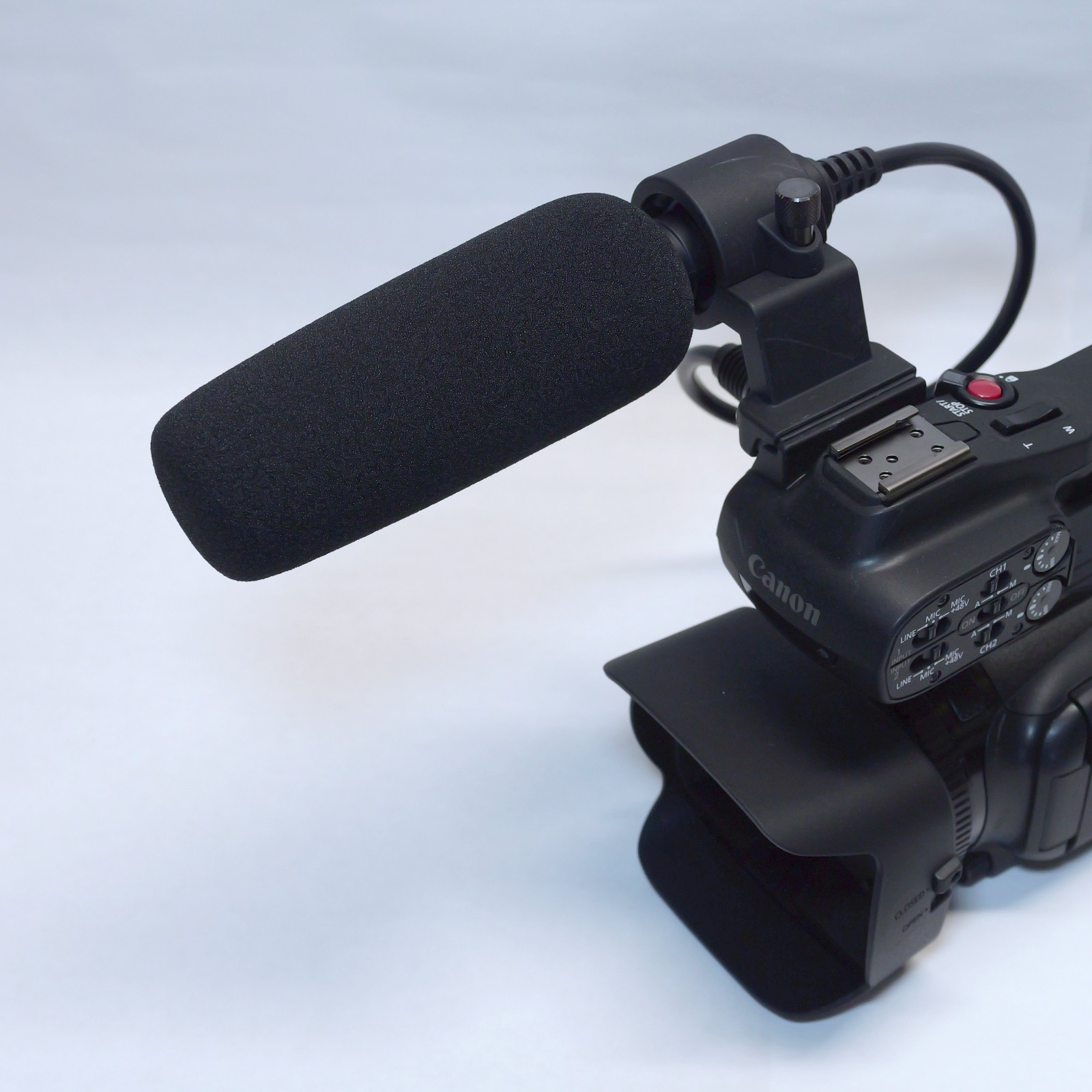 Pro XA75 HD VM 4K camcorder shotgun mic for Canon XA70 XA60 XA65 4K directional