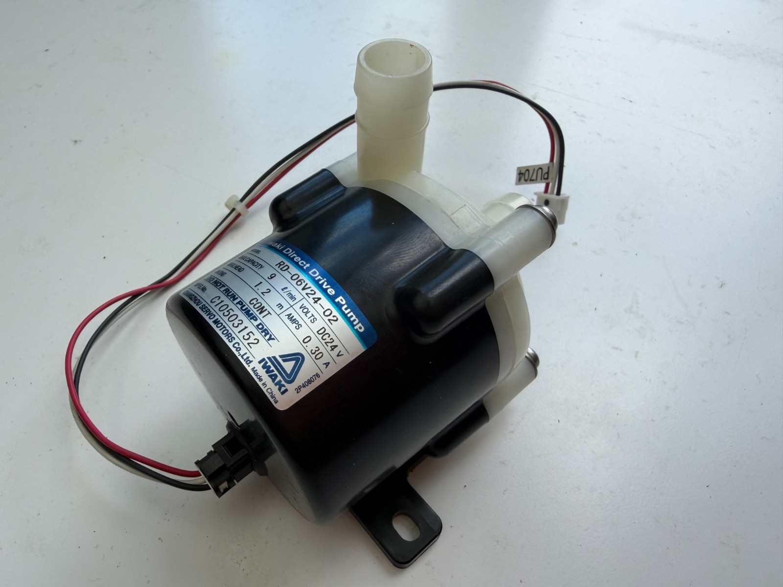 Fuji Frontier 550 570 590 Iwaki Direct Drive Pump DC24v RD-O6V24-02 C10503152 ok