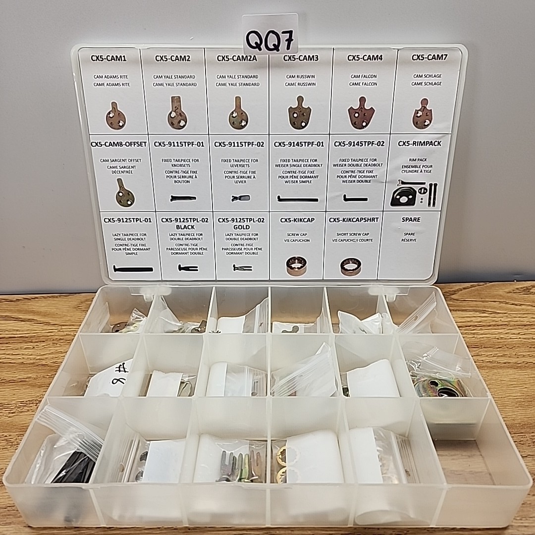 CX5-PART KIT For Locksmith Cylinder Locks Jeu De Pieces