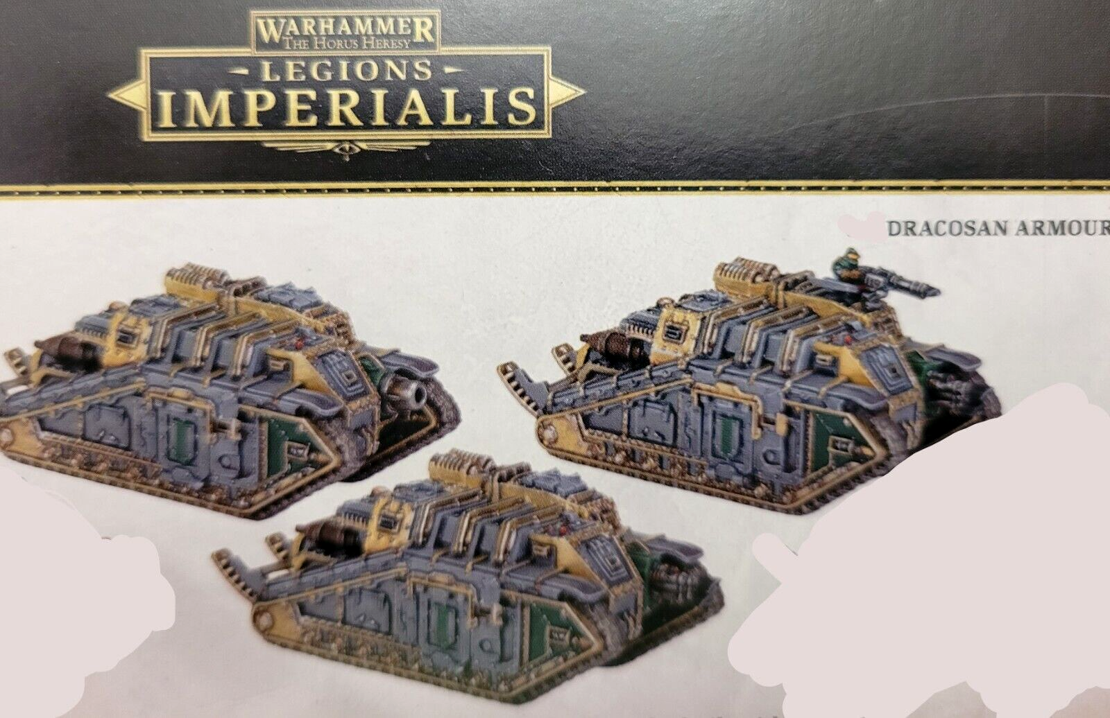 Legions Imperialis 3 Dracosan Armoured Transport Solar Auxilia Warhammer