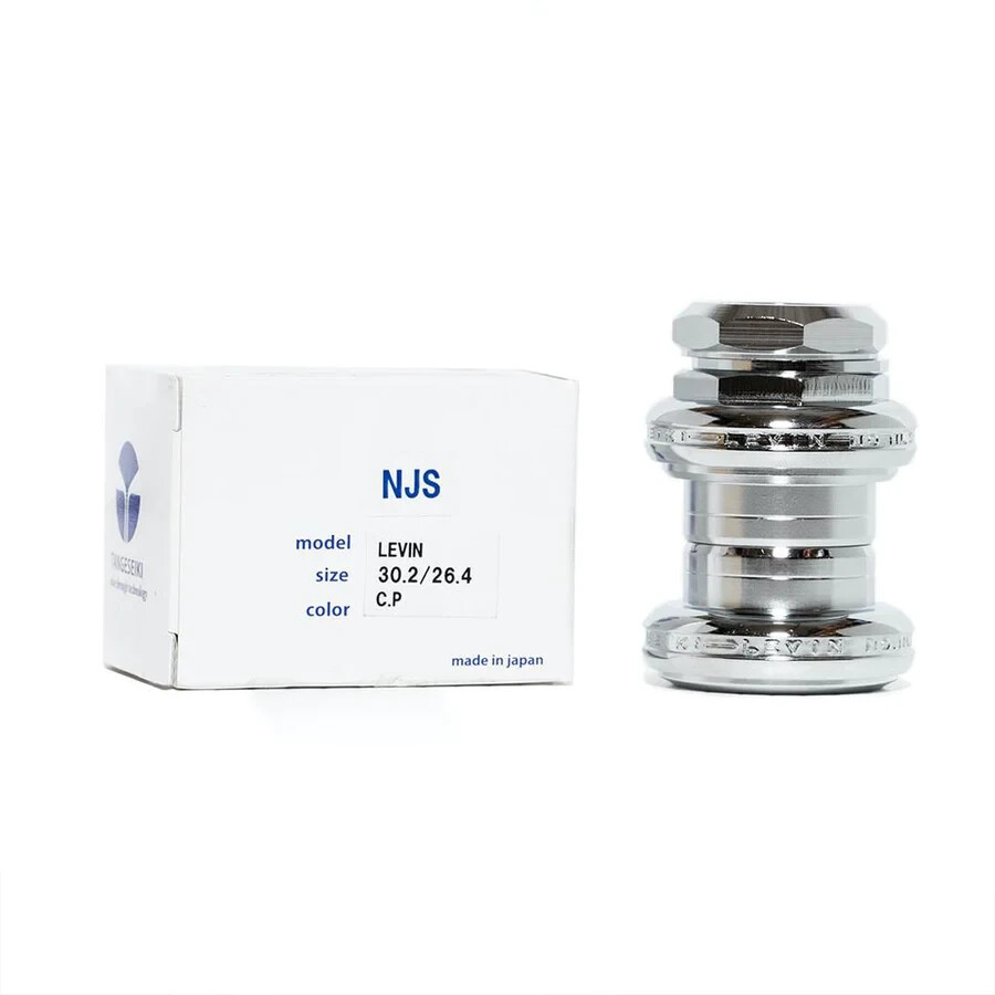 Tange NJS Levin Steel Headset - 1” Threaded