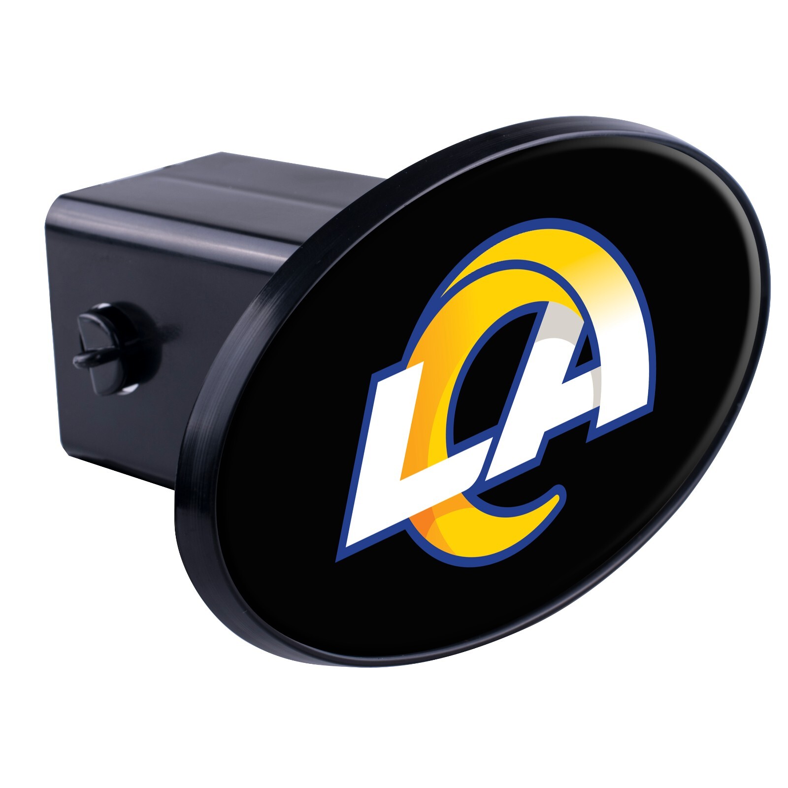 Los Angeles Rams NFL 3D Polyurethane Domed Plastic Hitch Cover 2" Receiver