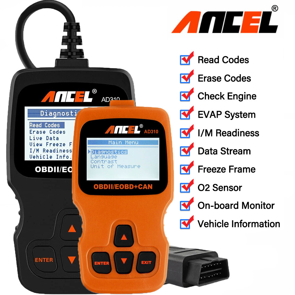 AD310 Car Engine Fault Code Reader Universal Auto Scanner OBD2 Diagnostic Tool