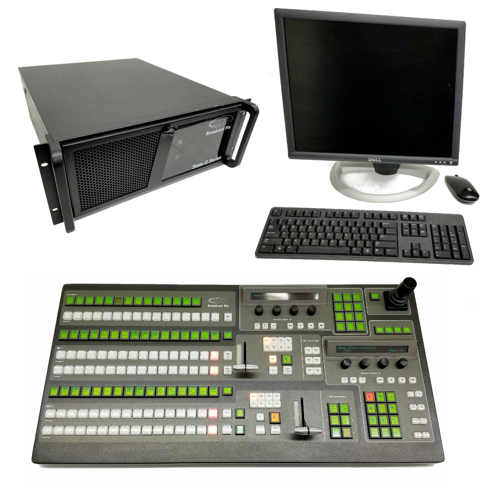 Broadcast Pix Slate G Series 5008Ghh 2ME HD Premium Workstation & Switcher